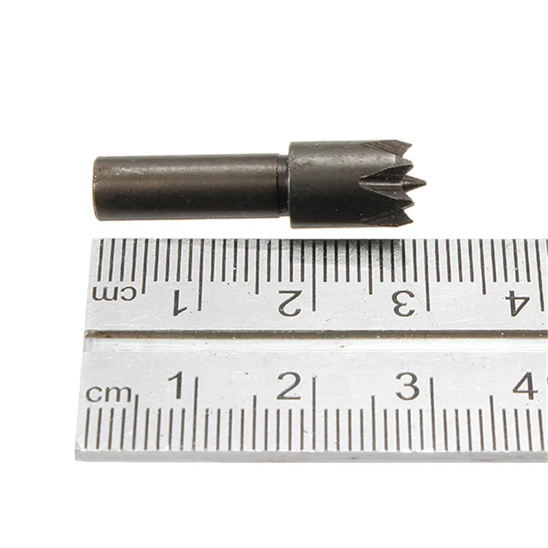

Durable 6mm Plum Blossom Thimble Drill Bit For Mini Lathe Machine Woodworking Tool