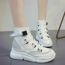 GYP 2019 zapatos de mujer модные высокие простые пряжки женские кроссовки Дамы подножка feminino Нескользящие эспадрильи KY-10