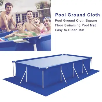 

Pool Ground Cloth Square Floor Swimming Pool Mat Easy To Clean Mat Pool Ground Cloth Swimming Stay At Backyard Home Activity