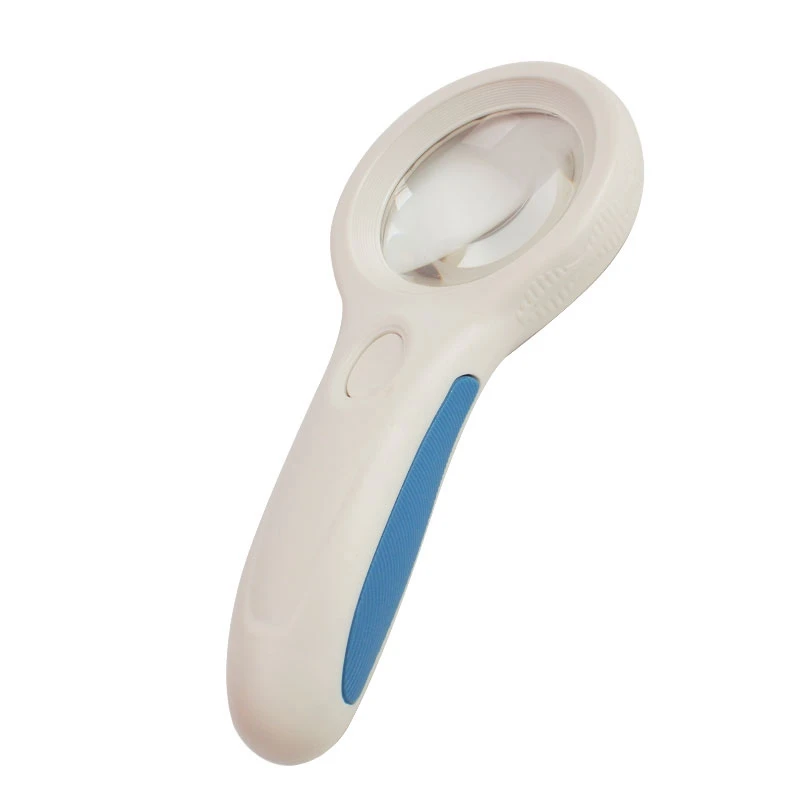 

Blue LED Luminescent Skin Color Analyzer with 8X Magnification Skin Analysis Test Personal Care