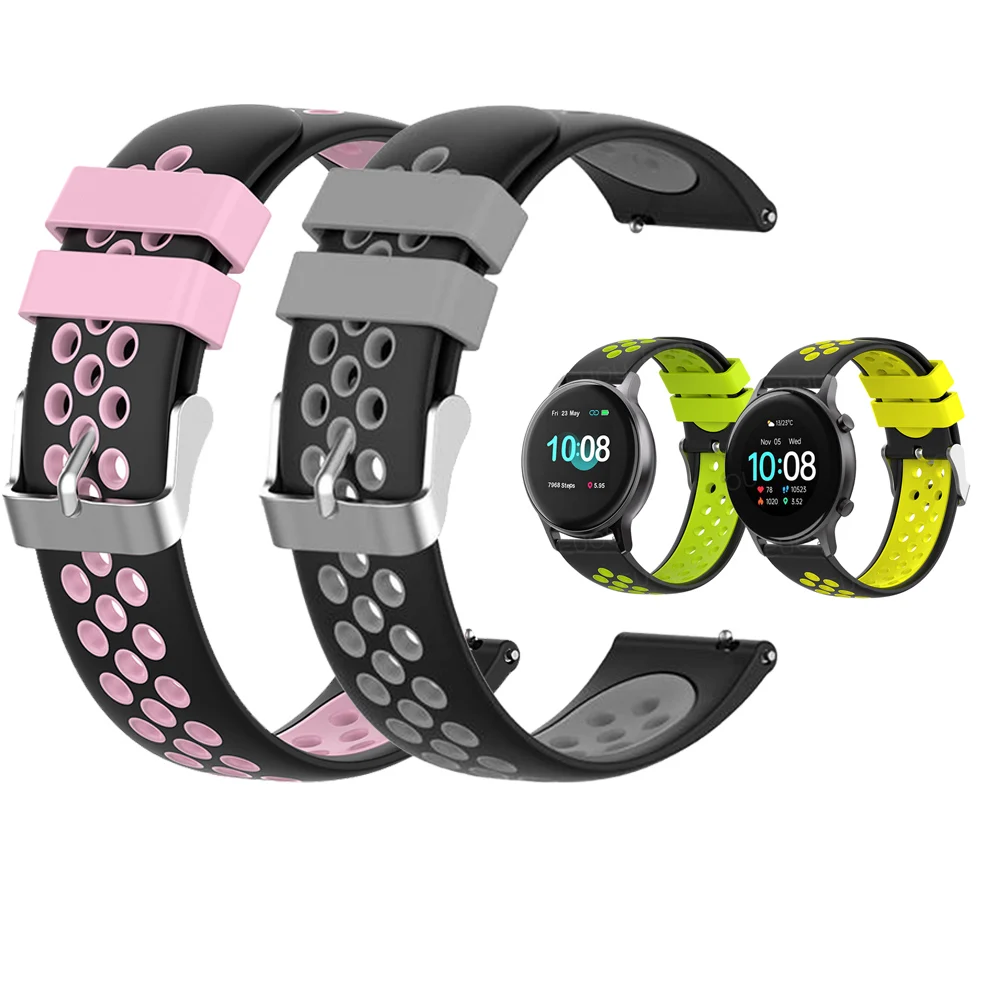 Per Huawei Watch 3 Cinturino Sportivo In Silicone Colorato 6Mm/Gt 2 Pro/Honor Magicwatch 2/Es Sostituisci Cinturino Da Polso