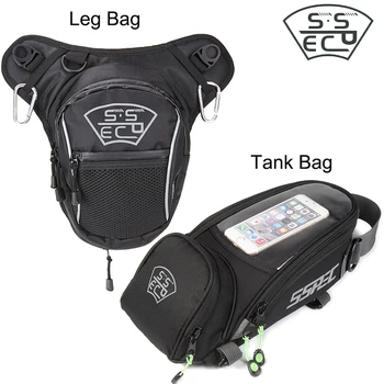 

SSPEC Tank Bags Motorcycle Leg Bags luggage Motorcycle Drop Leg Tool Bag Moto Saddlebags Outdoor Multifunction Pockets Men Women