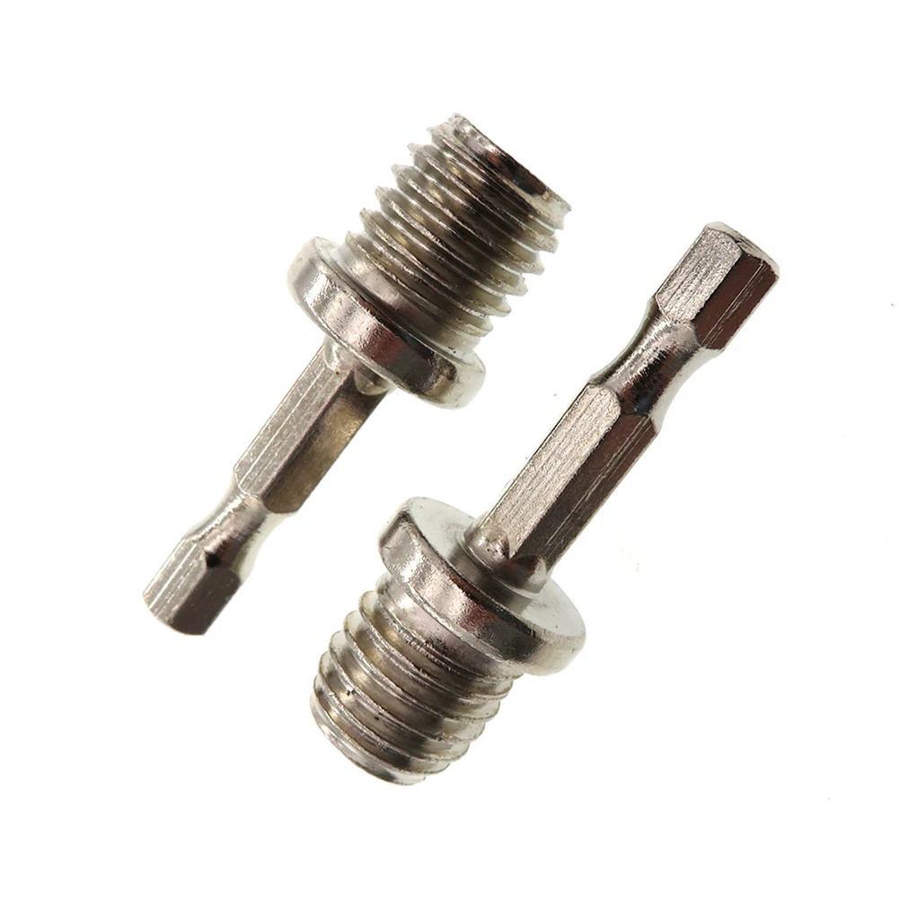 2 шт. 1/4 шестигранный соединительный стержень адаптер сверлильный патрон M14