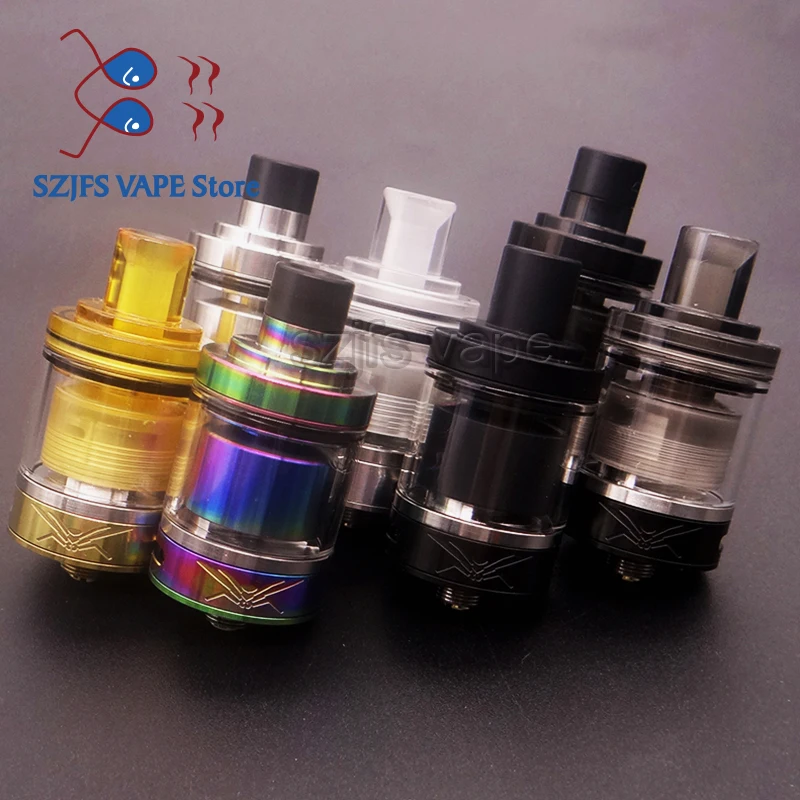 WASP NANO RTA бак 23 мм атомайзер Топ заправка дизайн и PCTG капельного наконечника