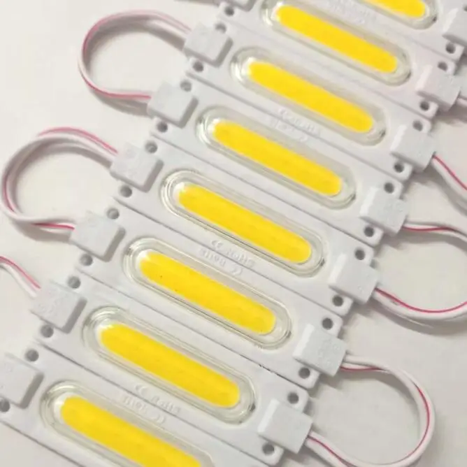 COB LED Module String Light with Lens DC12V 6LED Waterproof for Outdoor Advertising Sign Shop Banner LED Module Strip Lamp