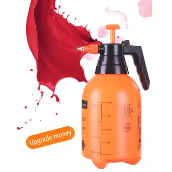 

water spray bottle Garden watering 2L Pneumatic Automatic Sprayer Orange Bottle Watering Pot Garden Sprinkler plant growth #R20