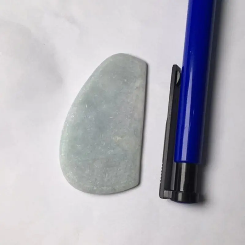 Jade Gua Sha соскабливание массажный инструмент Jade Guasha гребень Инструменты для Graston SPA