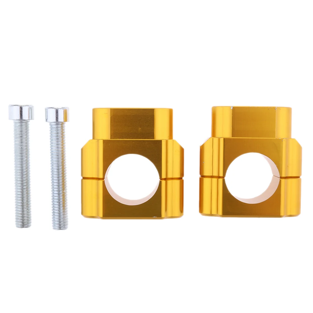 28mm Motorcycle Handle Bar Mounting Handlebar Risers Clamp Silver Mount Mounting Riser Clamp for Harley Honda Yamaha Suzuki