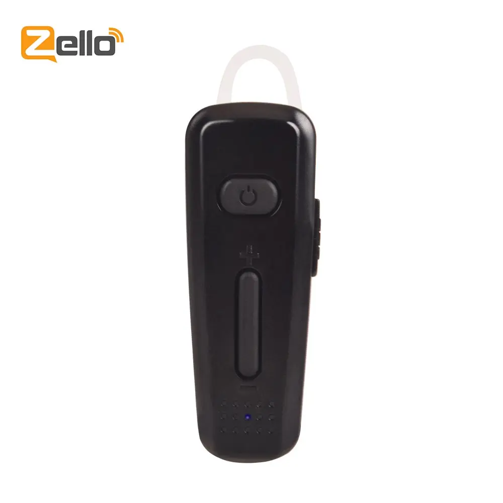 Bluetooth sem Fio Alto-falante Microfone Fone de Ouvido Zello Ptt Bluetooth para Android Ios Sistema Hb680ap Preto Fone de Ouvido Novo2023