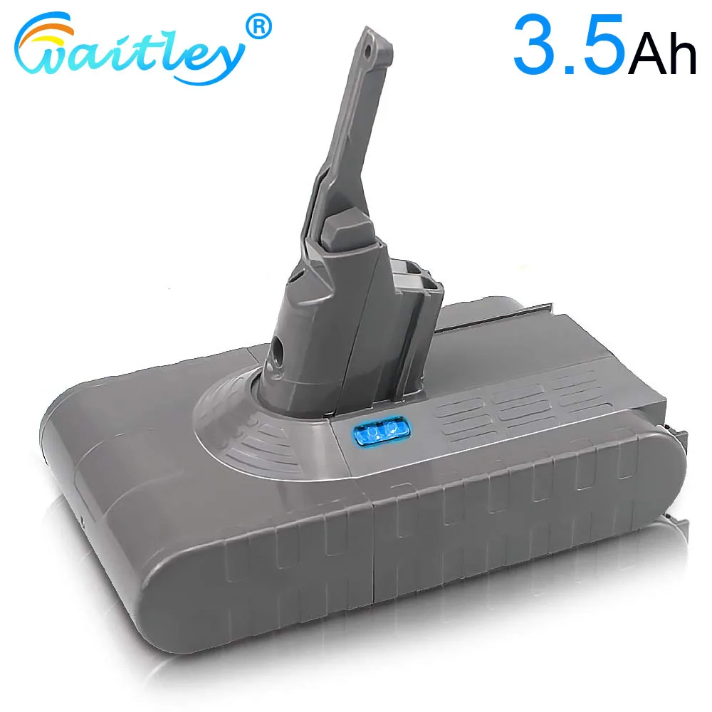 Waitley 21,6 V 3.5Ah литий-ионная аккумуляторная литиевая батарея для Dyson V8 батарея 3500mAh пылесос
