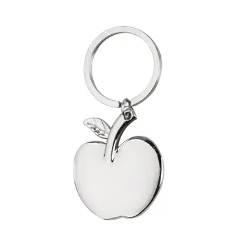 

Creative Metal Keychain apple shape key chain Decor Exquisite pendant decorative ornament Ring Accessories