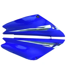 Couvercle latéral en plastique bleu pour motos XTZ125