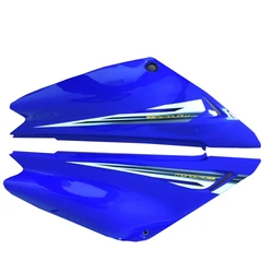 Couvercle latéral en plastique bleu pour motos XTZ125 