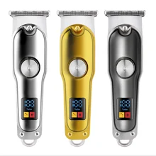 Hair Clipper Trimmer USB Rechargeable Hair Cutting T-Outliner Barber Cordless Shaver Trimmer Beard Shaver For Men Haircut
