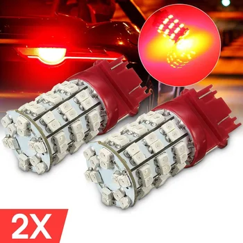 

60 SMD LED Rear Turn Parking Signal Light Brake Tail Lamps Auto Rear Reverse Bulbs 3157 3057 3457 3357 4157 3757 4157 4114 415