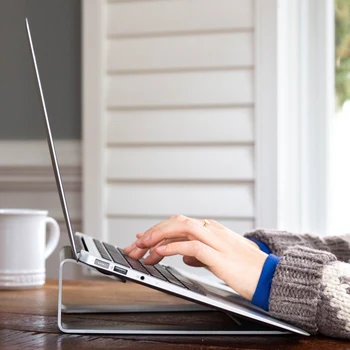 

Portable Laptop Stand Bracket Aluminum Alloy Notebook Holder for Macbook Air/Pro AS99