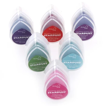 

Decorative Eyes Shape Viscosity Ink Pad Matte Pigment Inkpads for Stamping /Shrink Film / Embossing Powder