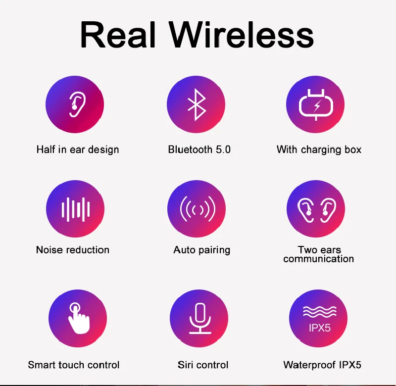Sabbat TWS Bluetooth 5,0 наушники IPX5 водонепроницаемые Handfree гарнитуры шумоподавление беспроводные наушники для всех смартфонов