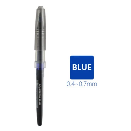 Blue Pentel Tradio Pulaman перьевая ручка заправка MLJ20 для TRJ50 0,7-2,0 мм Япония черный/синий/красный цвет - Цвет: Blue