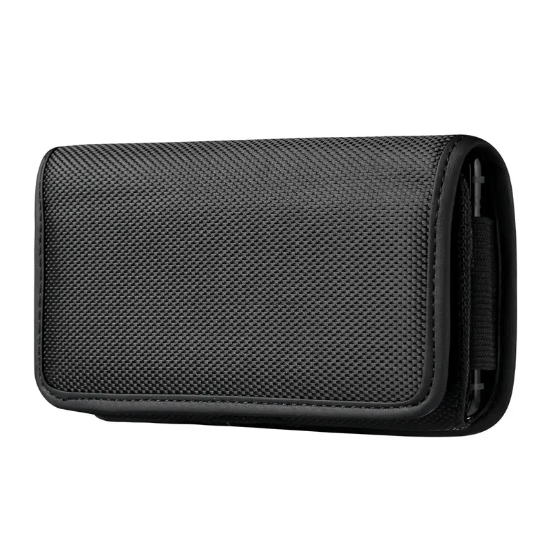Universal Phone Pouch Case For Samsung galaxy Note 10 Note 9 8 S9 S8 S7 S6 S11E S11 Plus Cover Flip Belt Oxford Cloth Waist Bag