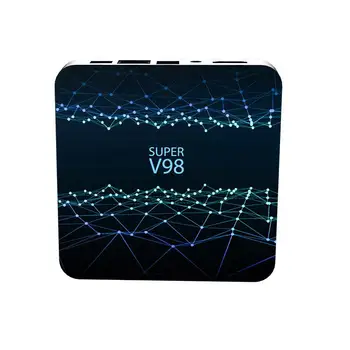 

V98 Android 9.0 TV Box 4GB RAM 32GB ROM 2.4G WiFi Smart Media Player RK3318 Quad USB 3.0 Set Box