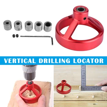 

Carpentry Puncher Drill Vertical Light Roundwood Spigot Hole Puncher Woodworking Locator Punchers QJS Shop