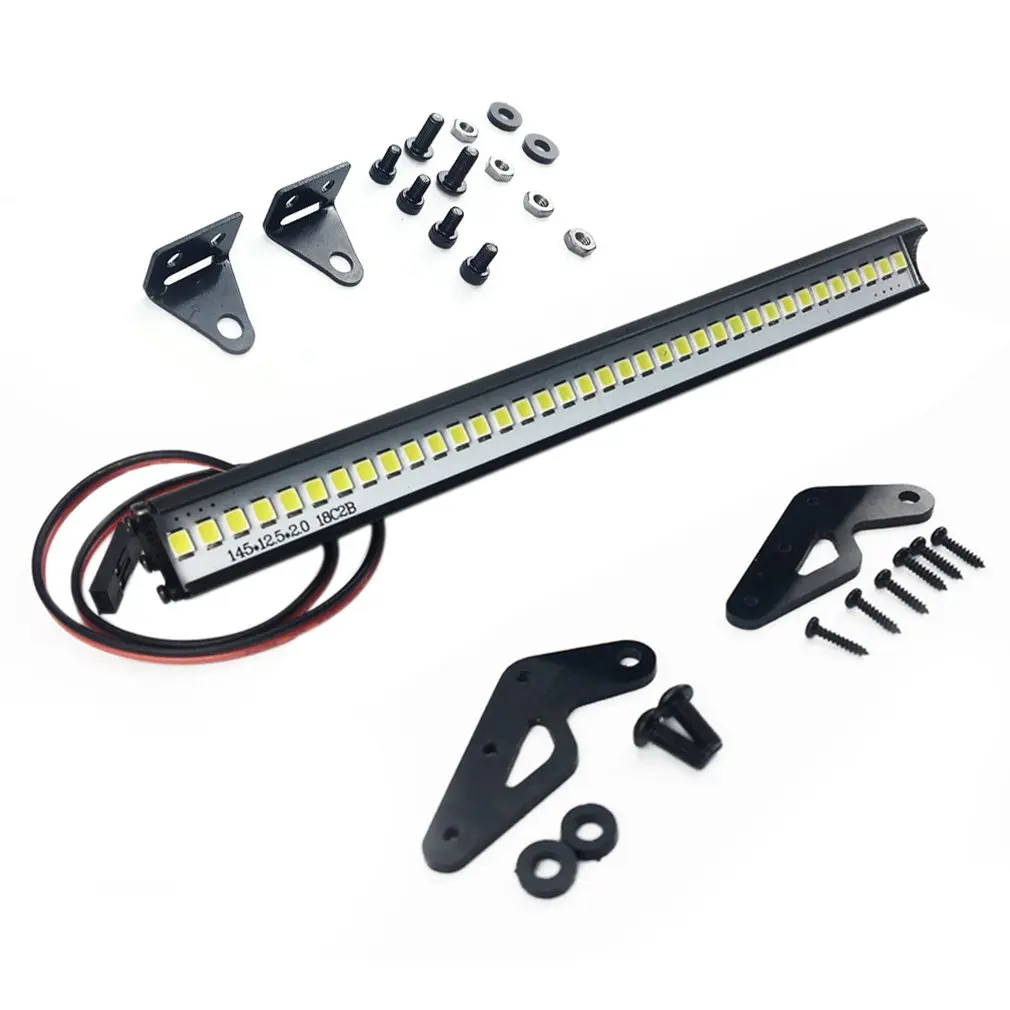 

For Traxxas4 Trx-4 SCX10 D90 Remote Control Climbing Car Roof Light 36 Led Light Conversion Upgrade Accessories Black