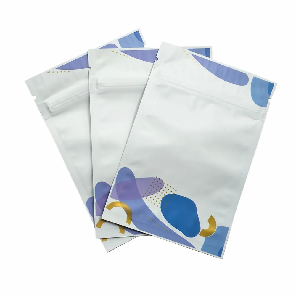 铝箔自封袋 蓝紫色 A