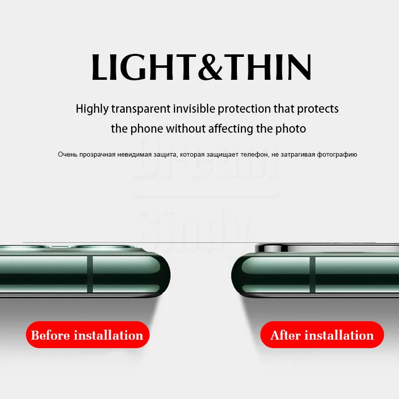 Полный защитный чехол для камеры для IPhone 11 Pro X XR XS Max 8 7 6s Plus Роскошный металлический чехол Защитная пленка для объектива Стекло