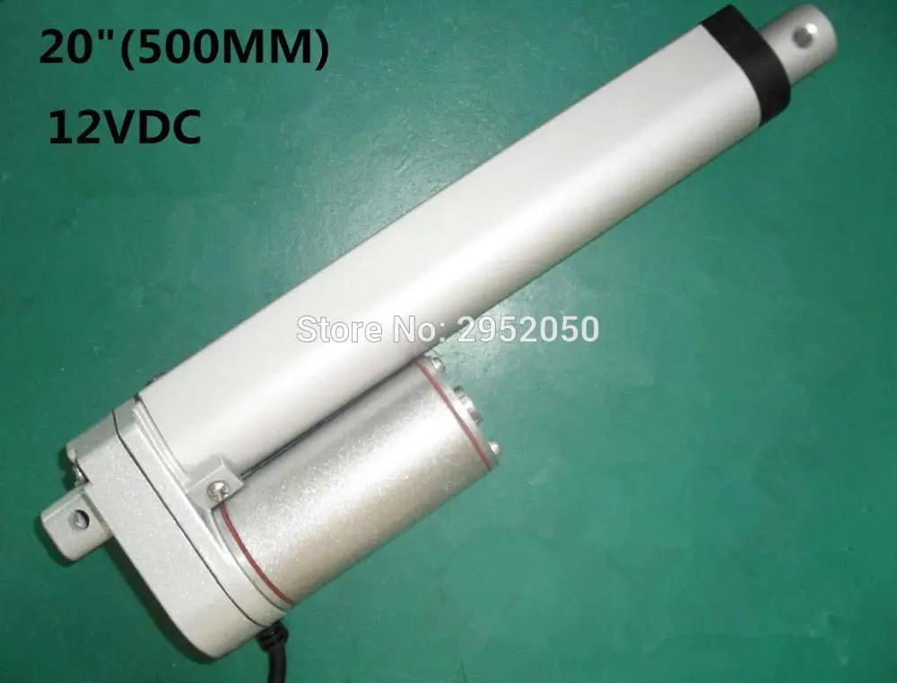 

Free 12V 500mm/20inch stroke 900N /198LBS micro linear actuator electric linear actuator TV lift high speed linear actuatorFree