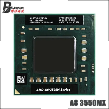 

AMD A8-Series A8-3550MX A8 3550MX 2.0 GHz Quad-Core Quad-Thread CPU Processor AM3550HLX43GX Socket FS1