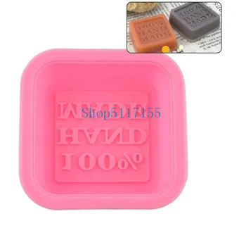 

300pcs/lot Free Shipping+Wholesale Hand Made Silicone Soap Molds Making Model Rectangle Frame