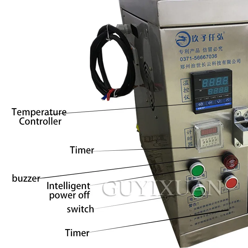 Commercial High capacity Electric grilled fish box Smart stainless steel Smokeless grilled fish stove