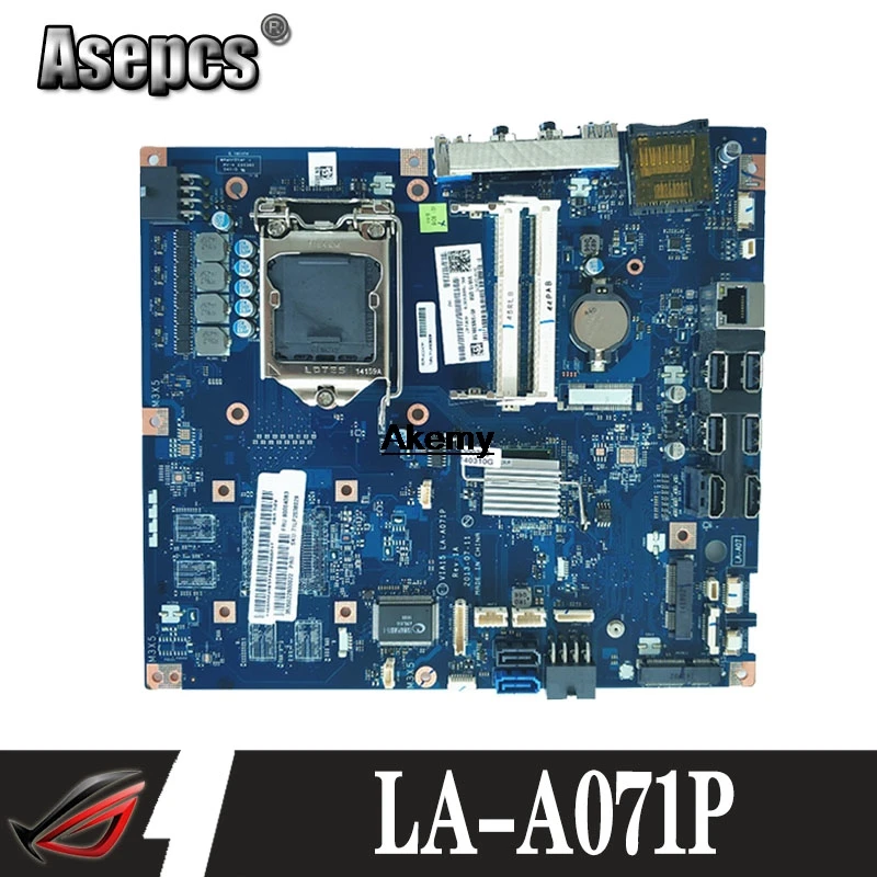 

High quality For Lenovo B550 AIO Intel Motherboard VIA15 LA-A071P FRU 90004083 100% Tested Fast Ship