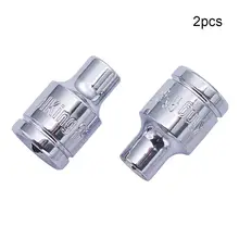 3/" Привод E8~ E20, короткий рукав, 6 точек, гайка, шестигранная, Torx, ударная розетка, хром-ванадиевая сталь, 6-точечная розетка, 1 шт./2 шт