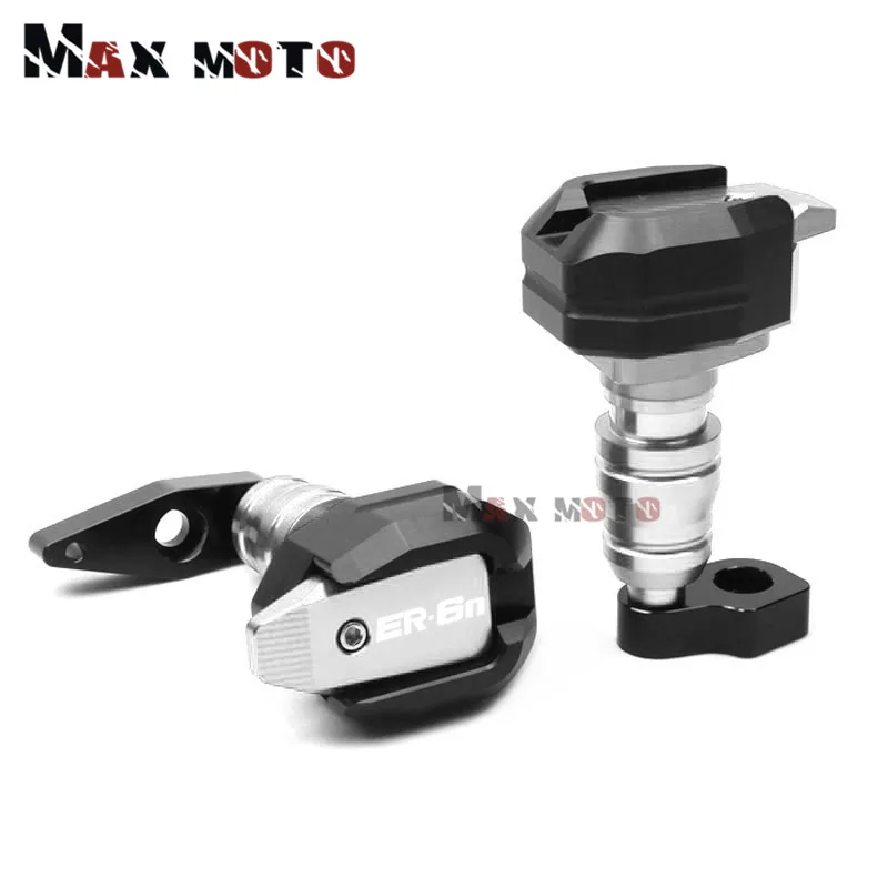 For KAWASAKI NINJA 650 ER-6N 2012- Motorcycle Falling Protection Frame Slider Fairing Guard Crash Pad Protector