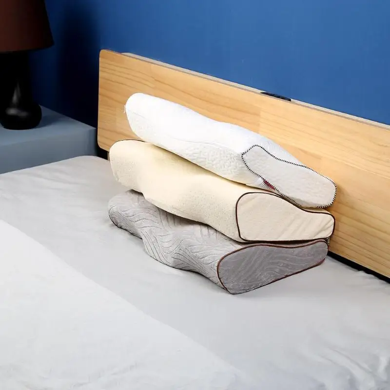 Memory Foam ортопедические подушки для шеи медленный отскок защита шеи здравоохранения