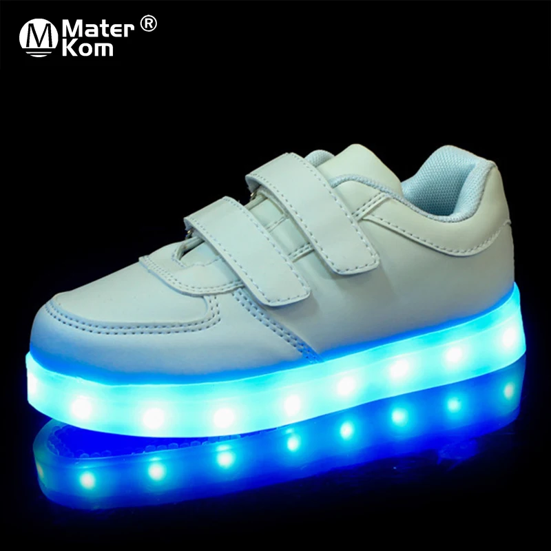 Grosse 25 37 Usb Kinder Licht Schuhe Kinder Leucht Turnschuhe Fur Jungen Madchen Led Schuhe Krasovki Mit Hintergrundbeleuchtung Beleuchtete Schuhe Turnschuhe Aliexpress