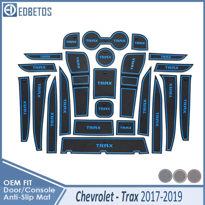 Противоскользящий коврик для Chevrolet Trax трекер Холден MY17 MY18 MY19 Chevy аксессуары затворный слот подставка анти-грязный