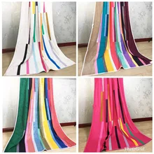 Европейское и американское классическое очень большое толстое Полосатое двухстороннее Петельное банное полотенце с ворсом мягкое Большое банное полотенце из чистого хлопка для взрослых