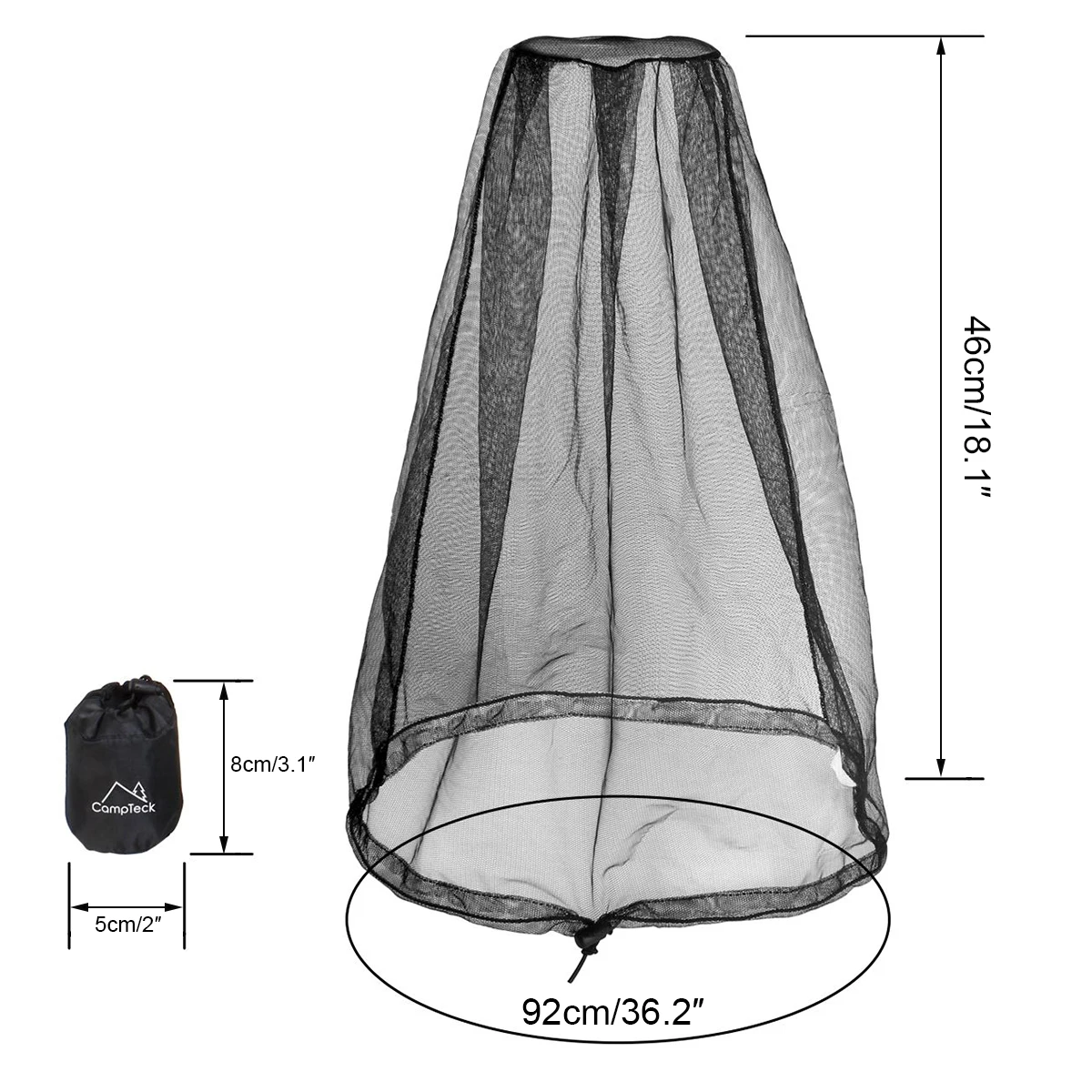 Unisex Midge Bug Camping Protector Hat Face Mesh Anti Mosquito Head Cover Insect Outdoor Travel Mosquito Net