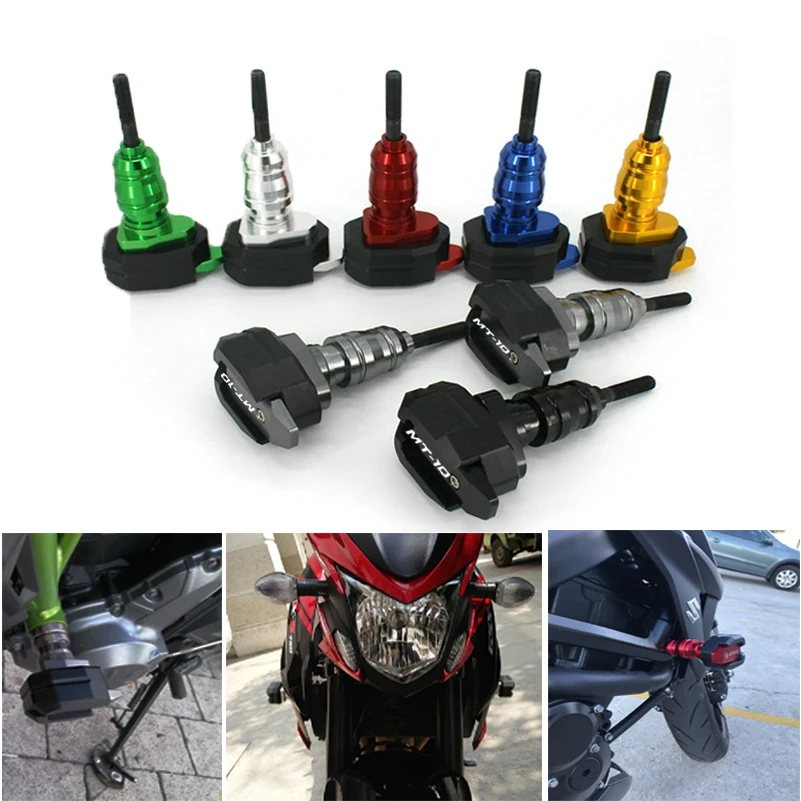 Для Yamaha Frame Slider Crash Pads Guard Слайдеры для мотоциклов MT-10 MT10 Moto обтекатель Protector |