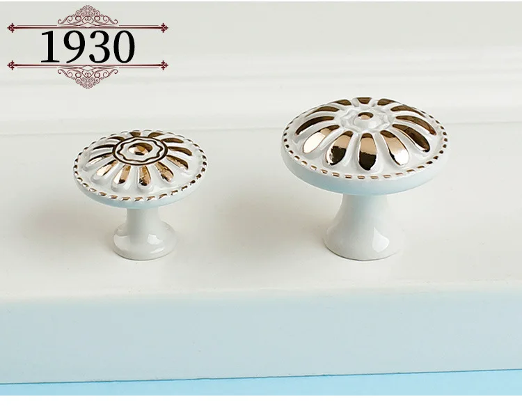 Sue Jill Modern European Style Ivory White Wardrobe Door Handle Northern European-Style Home Improvement Cupboard Drawer Single