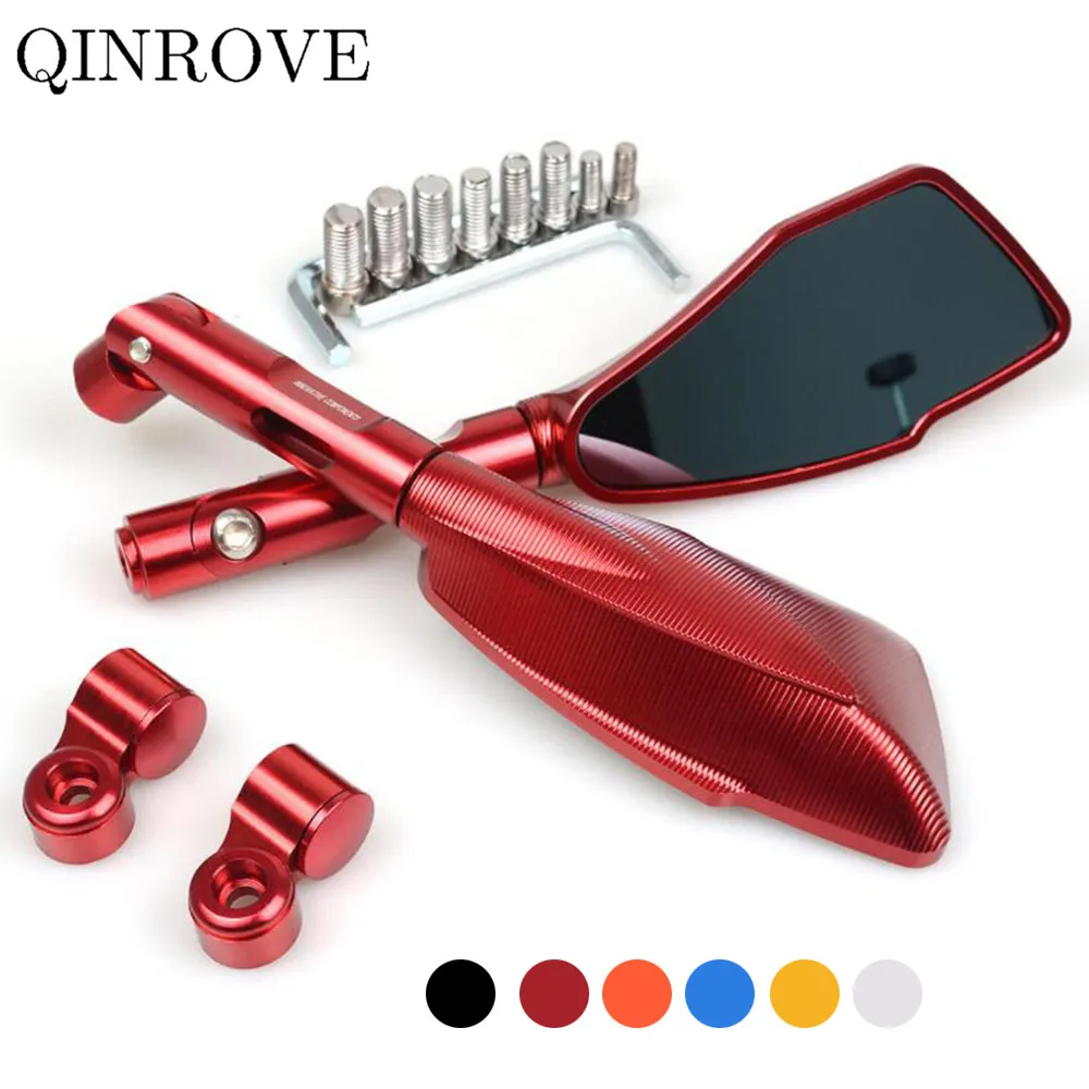 

Motorcycle Rear View Mirrors CNC Aluminum 8 10mm Side Mirror For Honda Hornet NC750X CB650F CB500X CB650R CB750 CBF 600S PCX 125