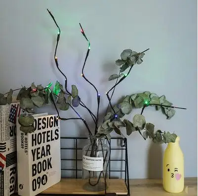 Led lanterns branches lights string simulation branches lights room porch literary landscape wedding Mid-Autumn Festival