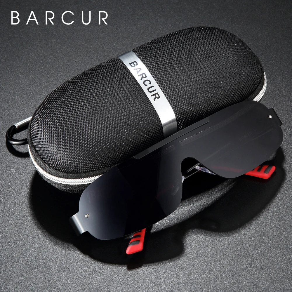 BARCUR алюминиево-магниевые солнцезащитные очки мужские поляризованные солнцезащитные очки для мужчин пилот спортивные очки UV400