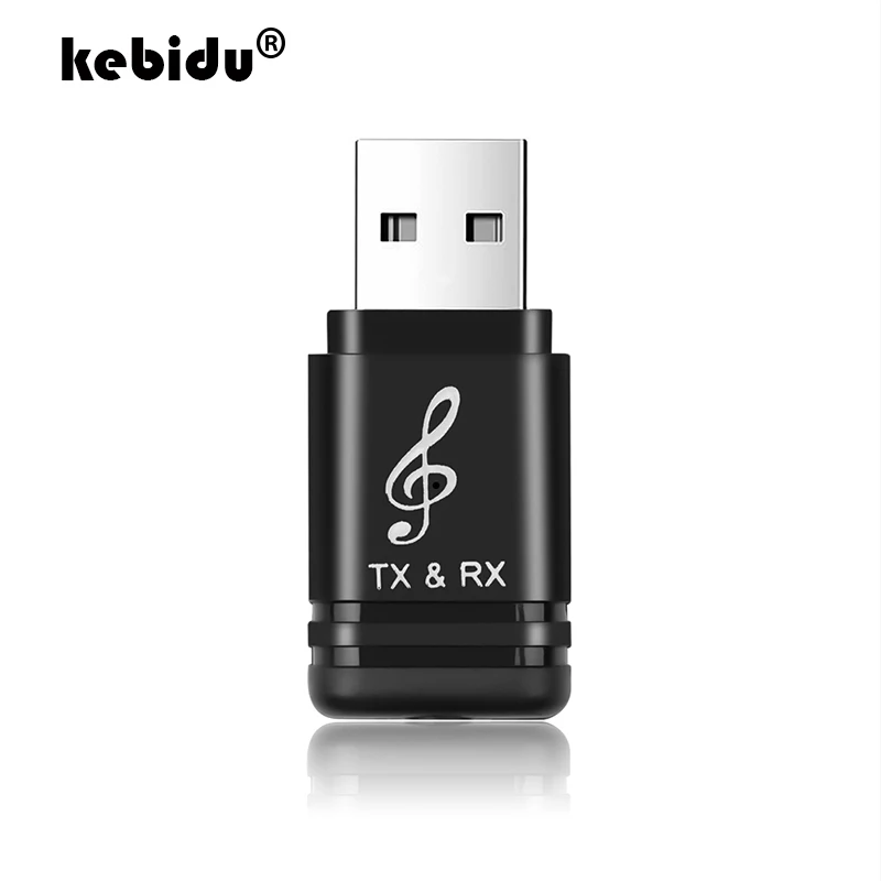 

kebidu Bluetooth 5.0 Audio Receiver Transmitter Mini Stereo Bluetooth AUX RCA USB 3.5mm Jack For TV PC Car Kit Wireless Adapter