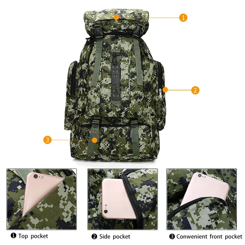Puimentiua Открытый Военный Рюкзак Molle сумки Пешие Прогулки Рюкзак Кемпинг путешествия треккинг рюкзаки Прямая поставка