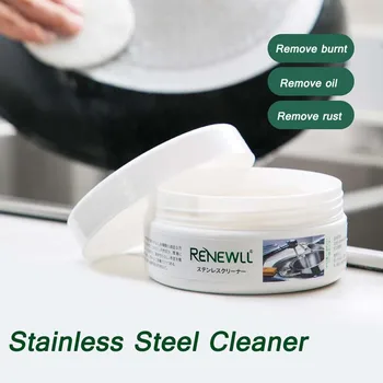 

Multi-purpose Cleaning Paste Steel Cleaner Home Kitchen Rust Stains Cleaning Kitchen Tools Cleanup Стиральный Порошок #3