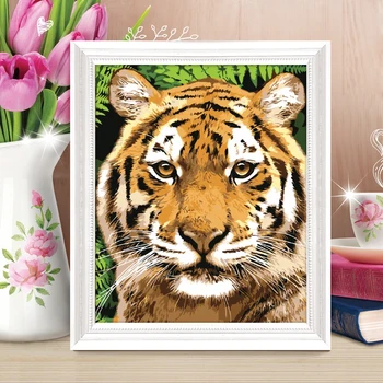

Painting by numbers without stretcher "Tiger", 30 x 40 cm